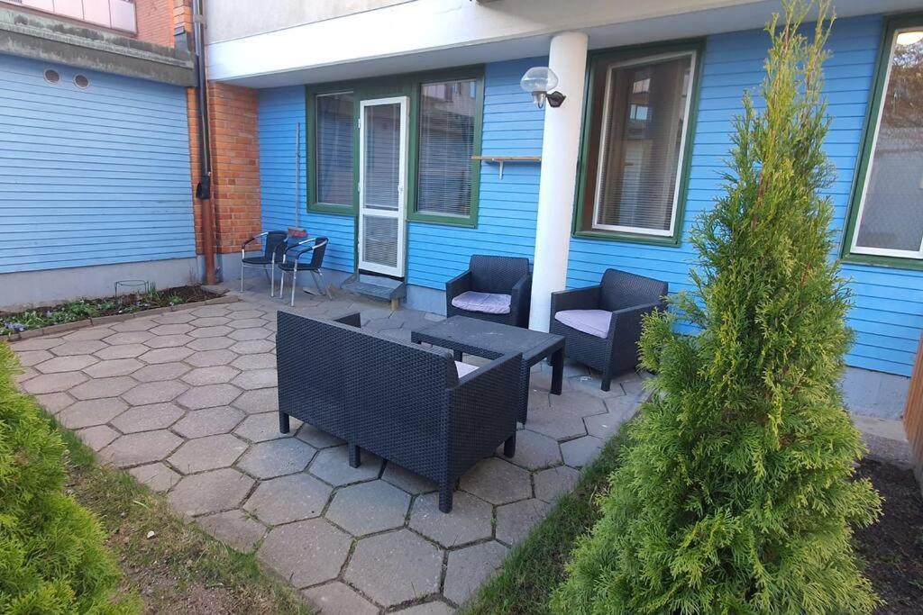 Apartment With Garden Near Metro! Stoccolma Esterno foto
